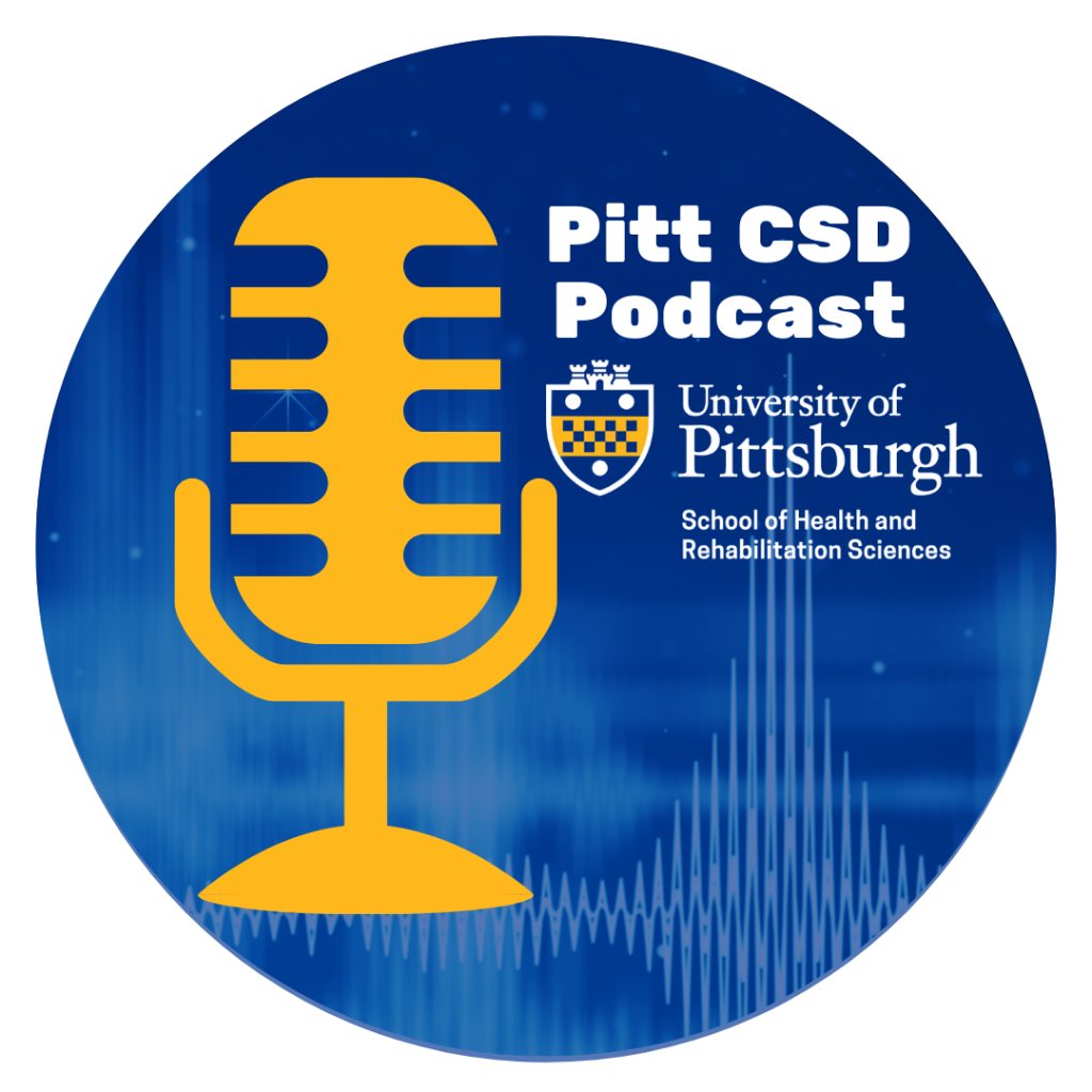 Pitt CSD podcast logo